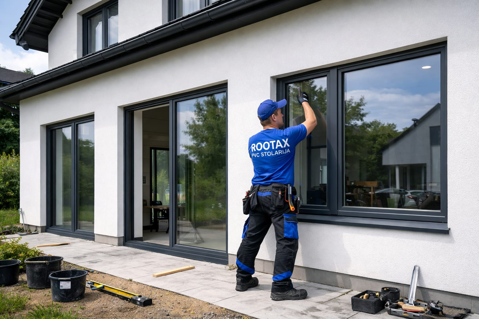 Rootax PVC stolarija - ugradnja